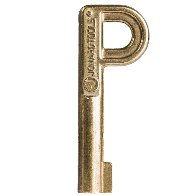 Jonard P-Key Security Key for Self Lock Pedestal Lock from GME Supply